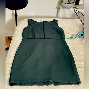 Loft green dress size ten